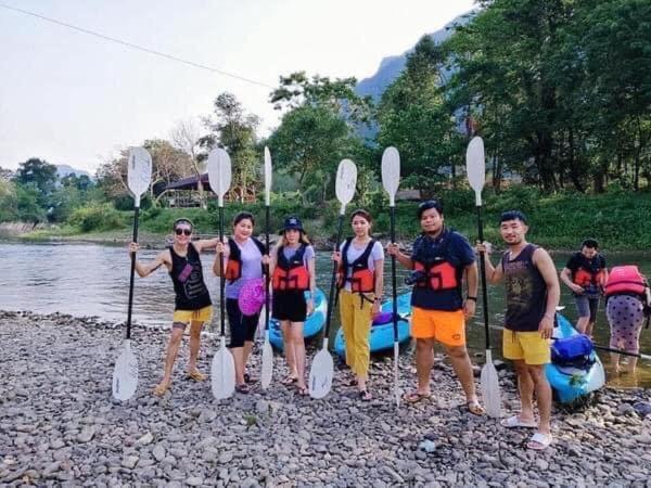 Lacasa Vang Vieng Hotel Ngoại thất bức ảnh